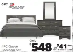 Surplus Furniture Canyon Maple 4-Piece Queen Bedroom Set offer