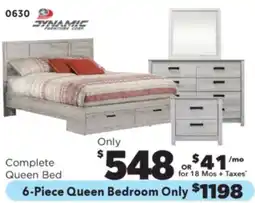 Surplus Furniture Aurora Oak Queen Storage Bed offer