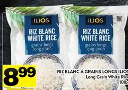 Supermarché PA RIZ BLANC À GRAINS LONGS ILIOS | Long Grain White Rice offer