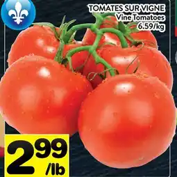 Supermarché PA TOMATES SUR VIGNE | Vine Tomatoes offer
