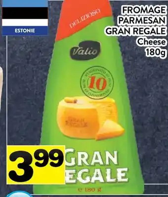 Supermarché PA FROMAGE PARMESAN GRAN REGALE | Cheese offer
