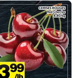 Supermarché PA CERISES ROUGES | Red Cherries offer
