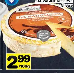 Supermarché PA FROMAGE LA SAUVAGINE RESERVE | Cheese offer