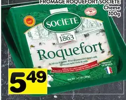 Supermarché PA FROMAGE ROQUEFORT SOCIETE | Cheese offer