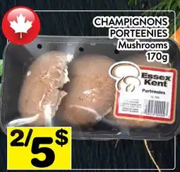 Supermarché PA CHAMPIGNONS PORTEENIES | Mushrooms offer