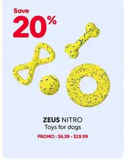 Mondou ZEUS NITRO Toys for dogs offer
