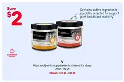 Mondou V Hips and joints supplements chews for dogs offer