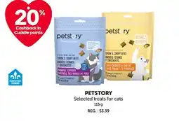 Mondou PETSTORY Selected treats for cats offer