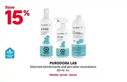 Mondou PURODORA LAB Selected disinfectants and pet odor neutralizers 237 ml offer