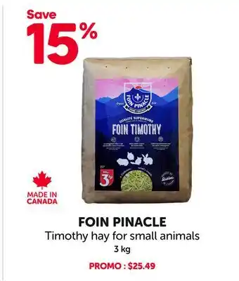 Mondou FOIN PINACLE Timothy hay for small animals offer