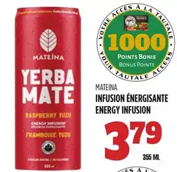Marches Tau INFUSION ÉNERGISANTE MATEINA offer