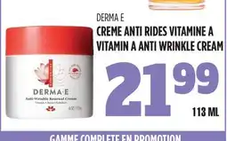 Marches Tau CREME ANTI RIDES VITAMINE A DERMA E offer