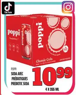 Marches Tau SODA AVEC PRÉBIOTIQUES POPPI offer