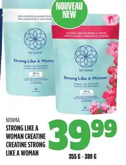 Marches Tau STRONG LIKE A WOMAN CREATINE NIYAMA offer