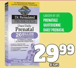 Marches Tau PRENATALE QUOTIDENNE GARDEN OF LIFE offer