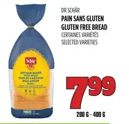 Marches Tau PAIN SANS GLUTEN DR SCHÄR offer