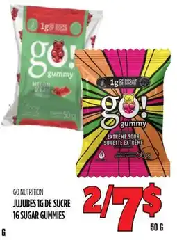 Marches Tau JUJUBES 1G DE SUCRE GO NUTRITION offer