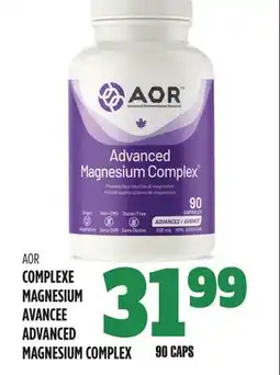 Marches Tau COMPLEXE MAGNÉSIUM AVANCE AOR offer