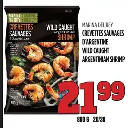 Marches Tau CREVETTES SAUVAGES D'ARGENTINE MARINA DEL REY offer