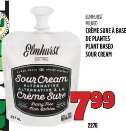 Marches Tau CRÈME SURE À BASE DEPLANTES ELMHURST MILKED offer