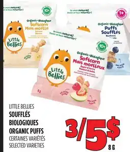 Marches Tau SOUFFLÉS BIOLOGIQUES LITTLE BELLIES offer