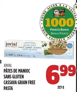 Marches Tau PÂTES DE MANIOC SANS GLUTEN JOVIAL offer