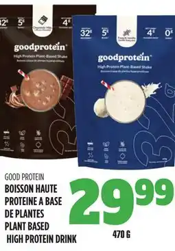 Marches Tau BOISSON HAUTE PROTEINE A BASE DE PLANTES GOOD PROTEIN offer