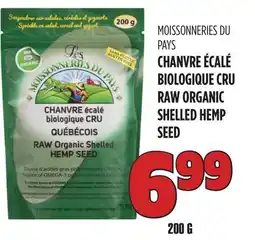 Marches Tau CHANVRE ÉCALÉ BIOLOGIQUE CRU MOISSONNERIES DU PAYS offer