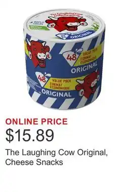 Costco The Laughing Cow Original, Cheese Snacks offer