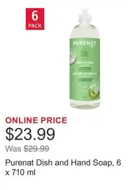 Costco Purenat Dish and Hand Soap offer