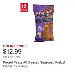 Costco Pretzel Pzazz All Dressed Seasoned Pretzel Pieces, 12 × offer