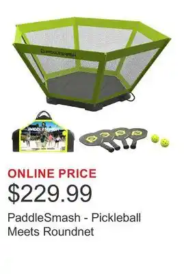 Costco PaddleSmash - Pickleball Meets Roundnet offer