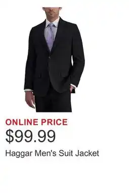 Costco Haggar Men's Suit Jacket offer