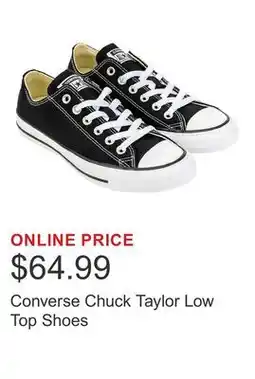 Costco Converse Chuck Taylor Low Top Shoes offer