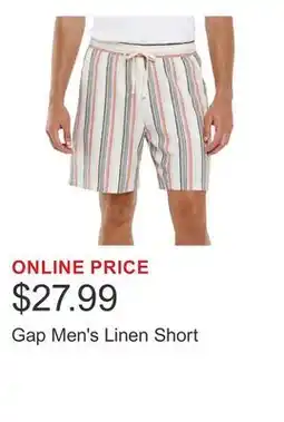 Costco Gap Men's Linen Short offer