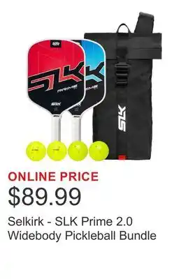 Costco Selkirk - SLK Prime 2.0 Widebody Pickleball Bundle offer