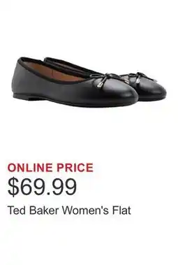 Costco Ted Baker Women's Flat offer