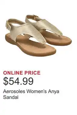 Costco Aerosoles Women's Anya Sandal offer