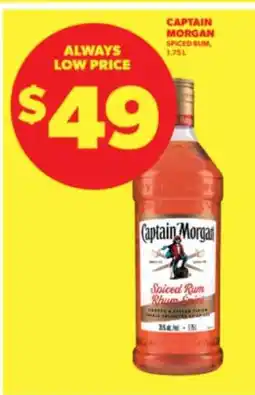 Real Canadian Liquorstore Captain Morgan Spiced Rum offer
