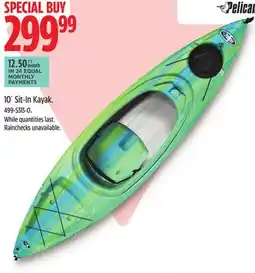Canadian Tire 10´ Sit-In Kayak offer