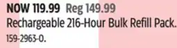Canadian Tire ThermaCell Rechargeable 216-Hour Bulk Refill Pack offer