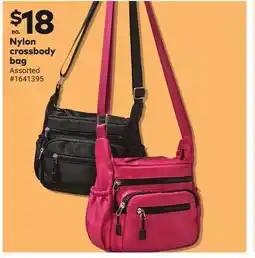Giant Tiger Nylon crossbody bag offer