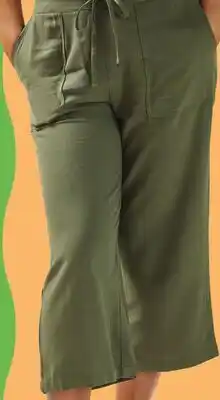 Giant Tiger Linen blend cropped pants offer