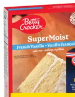 Giant Tiger Betty Crocker dessert mix offer