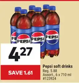 Giant Tiger Pepsi soft drinks offer