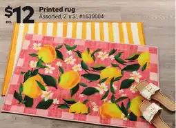 Giant Tiger Printed rug offer