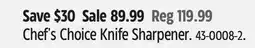 Canadian Tire Chef's Choice Knife Sharpener offer