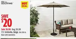 Canadian Tire 7.5´ Umbrella offer