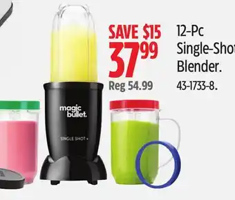 Canadian Tire Magic Bullet 12-Pc Single-Shot Blender offer