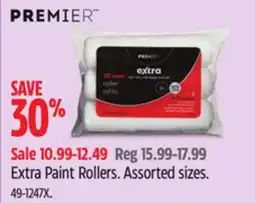 Canadian Tire Premier Extra Paint Rollers offer